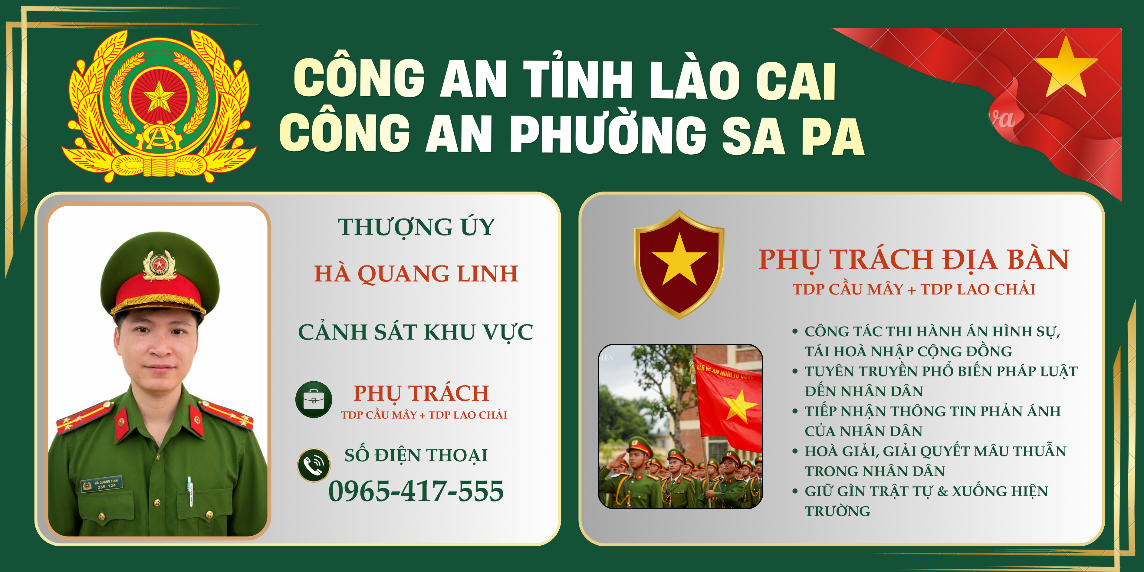 Tub ceev xwm cheeb tsam — Hu 0965.417.555
